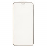 Защитное стекло "Премиум" для iPhone 12 mini Черный (Закалённое+, полное покрытие)