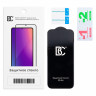 Защитное стекло "Премиум" для iPhone 16 Черный (Закалённое+, полное покрытие)