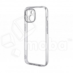 Чехол-накладка для iPhone 15 (с защитой камеры, прозрачный)