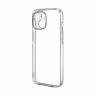 Чехол-накладка для iPhone 15 (с защитой камеры, прозрачный)