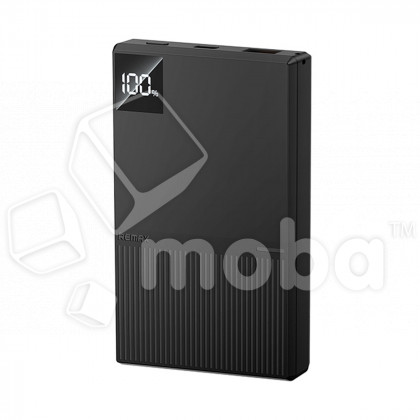 Внешний Аккумулятор (Power Bank) Remax FP-8 10000 mAh (22,5W, QC3.0, PD, USB-A, Type-C, LED дисплей) Черный