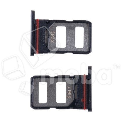 Держатель SIM для Tecno Spark 40 Pro+ (KM7) Черный