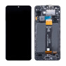 Дисплей для Samsung Galaxy A12 Nacho (A127F) модуль c рамкой Черный - OR Ref. (SP)