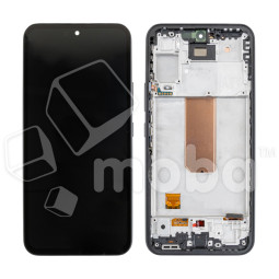 Дисплей для Samsung Galaxy A54 5G (A546E) модуль с рамкой Черный - Сервисный Оригинал