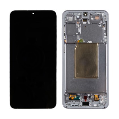 Дисплей для Samsung Galaxy S25 FE (S731B) модуль с рамкой Черный - Сервисный Оригинал