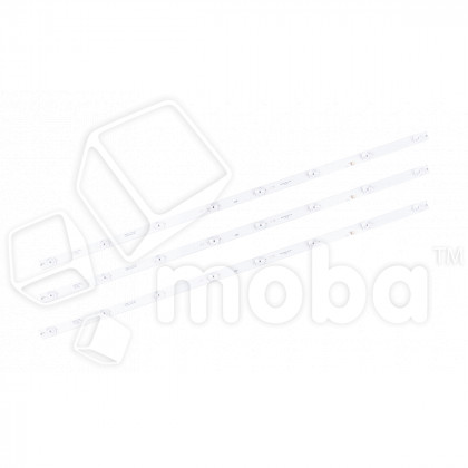 Светодиодная подсветка для телевизоров Panasonic/Philips 43" 4708-K43WDD-A3117N01/TX-43GR300 (комплект 3 шт.)