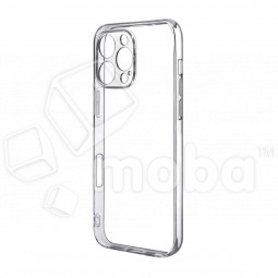 Чехол-накладка для iPhone 16 Pro (с защитой камеры, прозрачный)