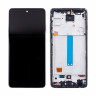 Дисплей для Samsung Galaxy A52/A52 5G/A52s 5G (A525F/A526B/A528B) модуль с рамкой Черный - (In-Cell)