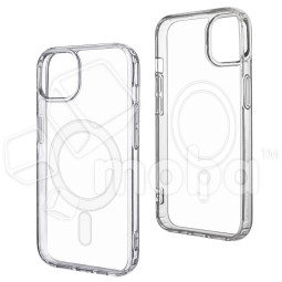 Чехол-накладка для iPhone 15 Pro (Magsafe, прозрачный)