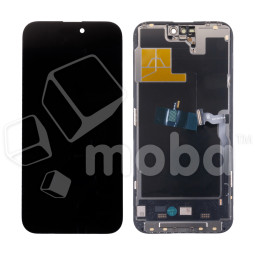 Дисплей для iPhone 14 Pro Max (A2895) в сборе с тачскрином Черный - DD (Soft OLED, Full HD, 120 Гц) (площадка под IC)