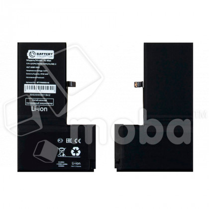 Аккумулятор для Apple iPhone Xs Max - Battery Collection (Премиум) - усиленная 3710 mAh