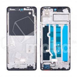 Рамка дисплея для Tecno Spark 20 Pro (KJ6) Черный (возможен дефект ЛКП)
