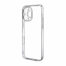 Чехол-накладка для iPhone 16 Pro Max (с защитой камеры, прозрачный)