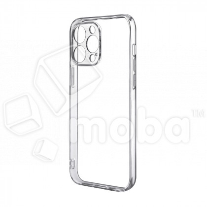 Чехол-накладка для iPhone 15 Pro Max (с защитой камеры, прозрачный)
