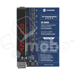 Плата активации и зарядки АКБ Sunshine SS-904B для Tecno/Infinix/Itel
