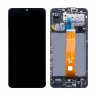 Дисплей для Samsung Galaxy M12 (M127F) модуль c рамкой Черный - OR Ref. (SP)