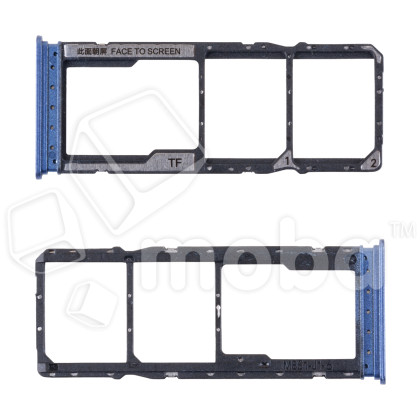 Держатель SIM для Xiaomi Redmi 15C 4G/Poco C85 4G (25078RA3EY/25078PC3EG) Синий