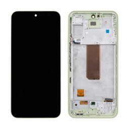 Дисплей для Samsung Galaxy A54 5G (A546E) модуль с рамкой Зеленый - Сервисный Оригинал
