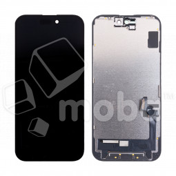 Дисплей для iPhone 15 (A3090) в сборе с тачскрином Черный - (In-Cell) (площадка под IC)