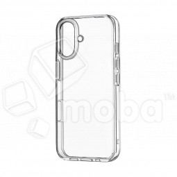 Чехол-накладка для iPhone 16 Plus (с защитой камеры, прозрачный)
