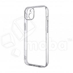Чехол-накладка для iPhone 15 Plus (с защитой камеры, прозрачный)