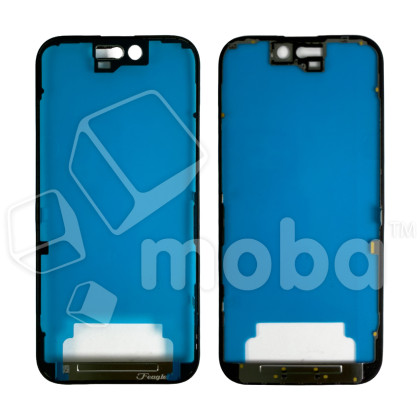 Рамка дисплея для iPhone 16 (A3287) Черный - OR (Feaglet)