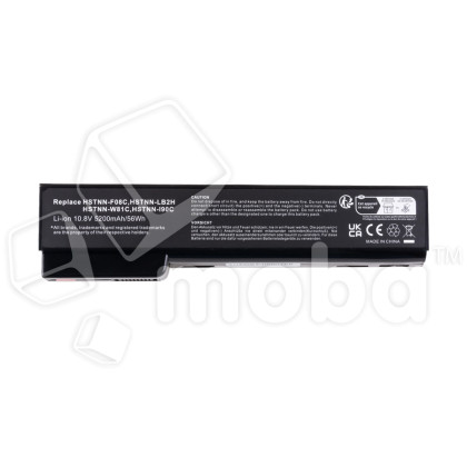 Аккумуляторная батарея для ноутбука HP ProBook 6360B, 6460B, 6465B, 6470B (HSTNN-UB2G) 4900 mAh