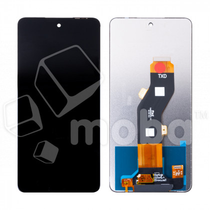 Дисплей для Tecno Spark 20C (BG7n) в сборе с тачскрином Черный - OR