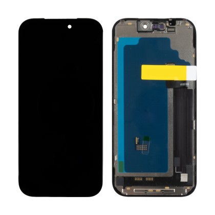 Дисплей для iPhone 17 Pro (A3523) в сборе с тачскрином Черный - (In-Cell, Full HD, 120 Гц) (площадка под IC)