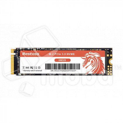 Внутренний SSD накопитель Bestoss GM328 256GB (PCI-E 3.0, M.2 2280 NVMe, NAND 3D TLC)