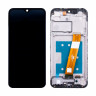 Дисплей для Samsung Galaxy A01/M01 (A015F/M015F) модуль с рамкой Черный (Широкий коннектор) - OR Ref. (SP)