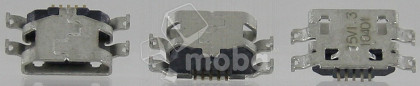 Разъем MicroUSB для HTC Desire 310/310 Dual/Microsoft Lumia 435/532/535