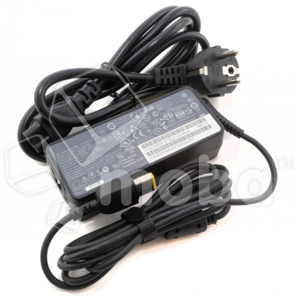 Блок питания (сетевой адаптер) для ноутбуков Lenovo 20V, 3.25A, 65W (прямоугольный разъем)