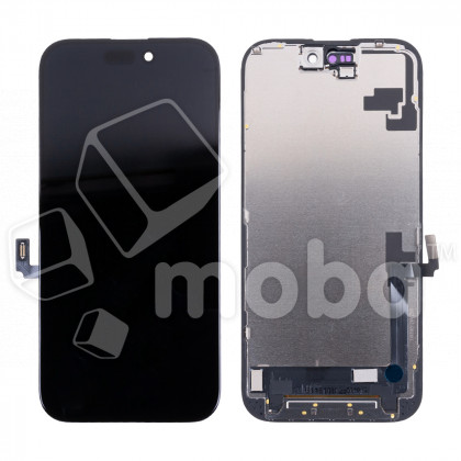 Дисплей для iPhone 16 (A3287) в сборе с тачскрином Черный - (In-Cell)