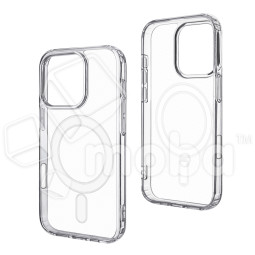 Чехол-накладка для iPhone 16 Pro (Magsafe, прозрачный)