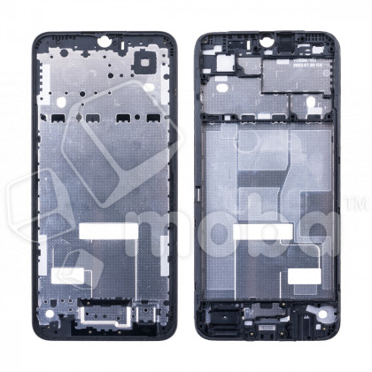 Рамка дисплея для Realme C30/Narzo 50i Prime (RMX3581/RMX3506) Черный (возможен дефект ЛКП)