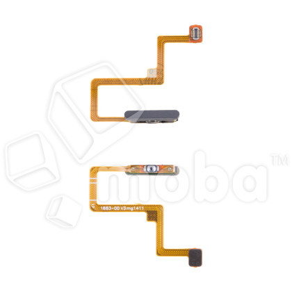 Шлейф для Xiaomi Redmi Note 11 Pro+ 5G (21091116UG) сканер отпечатка пальцев Черный