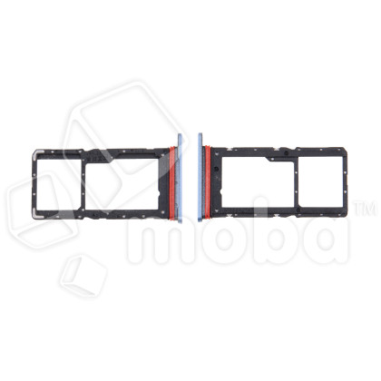 Держатель SIM для Huawei Honor X6a (5109ATKH/WDY-LX1) Голубой