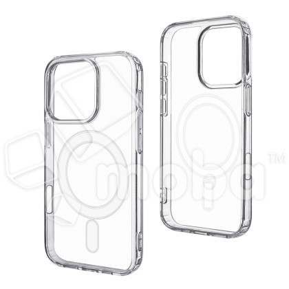 Чехол-накладка для iPhone 16 Pro Max (Magsafe, прозрачный)