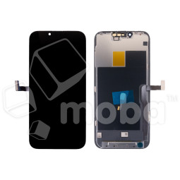 Дисплей для iPhone 13 Pro (A2640) в сборе с тачскрином Черный - (Hard OLED) Стандарт