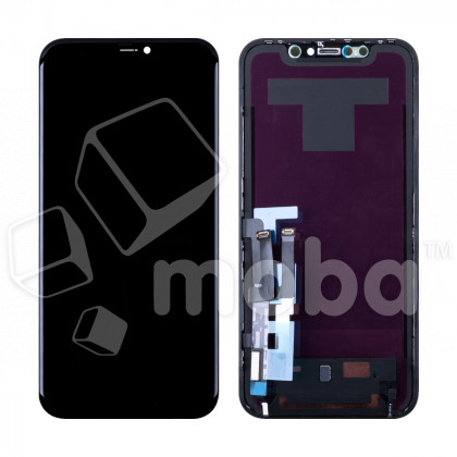 Дисплей для iPhone 11 (A2221) в сборе с тачскрином Черный - OR