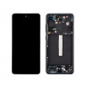 Дисплей для Samsung Galaxy S21 FE (G990B) модуль с рамкой Серый - OR (SP)