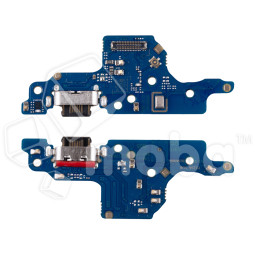 Шлейф для Motorola Moto G05/G15 (XT2523-3/XT2521-3) плата на системный разъем/разъем гарнитуры/микрофон