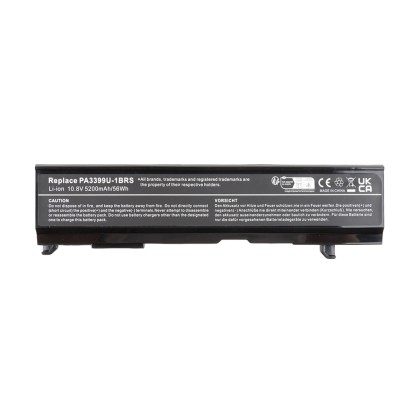Аккумуляторная батарея для ноутбука Toshiba Satellite A80, A100, A105, A110, A135, M100 (PA3399) 5200 mAh