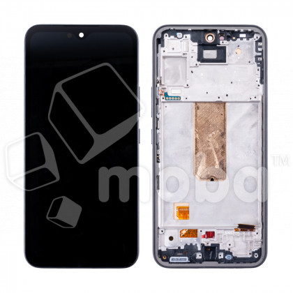 Дисплей для Samsung Galaxy A54 5G (A546E) модуль с рамкой Черный - (OLED) (Full Size)