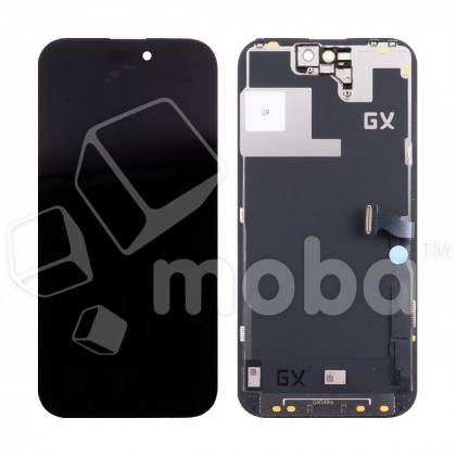 Дисплей для iPhone 14 Pro (A2891) в сборе с тачскрином Черный GX (площадка под IC)