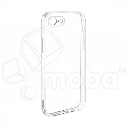 Чехол-накладка для iPhone 7/8/SE (2020)/SE (2022) (с защитой камеры, прозрачный)
