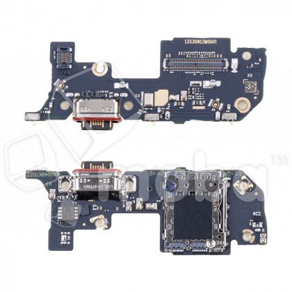 Шлейф для Xiaomi 14T (2406APNFAG) плата системный разъем/разъем SIM/микрофон