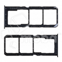 Держатель SIM для Realme C21Y/C25Y (RMX3263/RMX3269) Черный