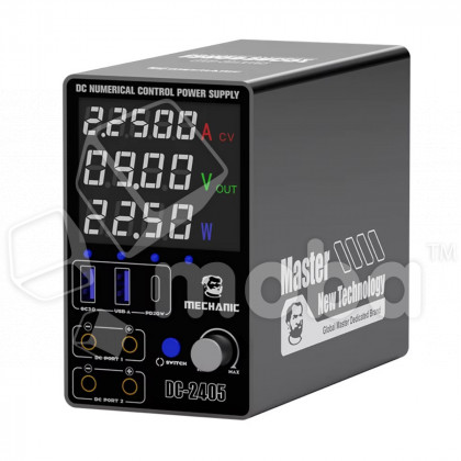 Лабораторный источник питания Mechanic DC-2405 (120W, 5A, 24V,  импульсный)